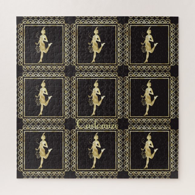 Quebra-cabeça 1920's Flapper Girl Thunder_Cove   (Vertical)