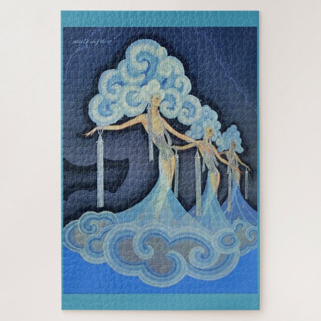 Quebra-cabeça 1932 Folies Bergère poster (Vertical)