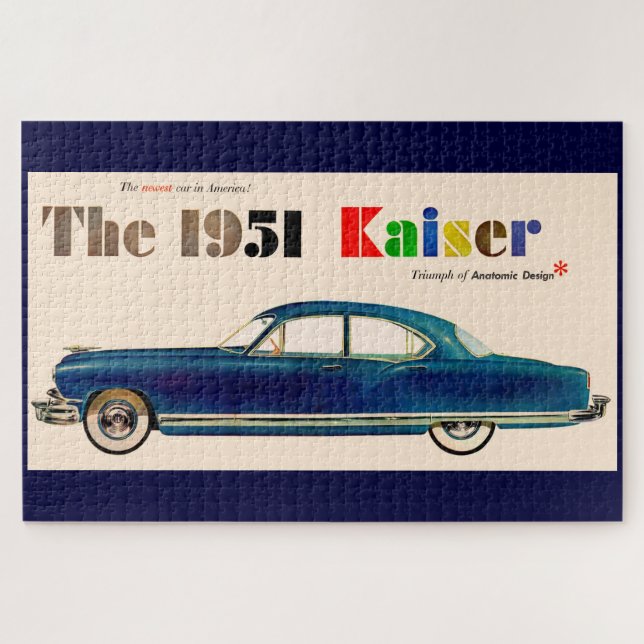 Quebra-cabeça 1951 Kaiser (Horizontal)