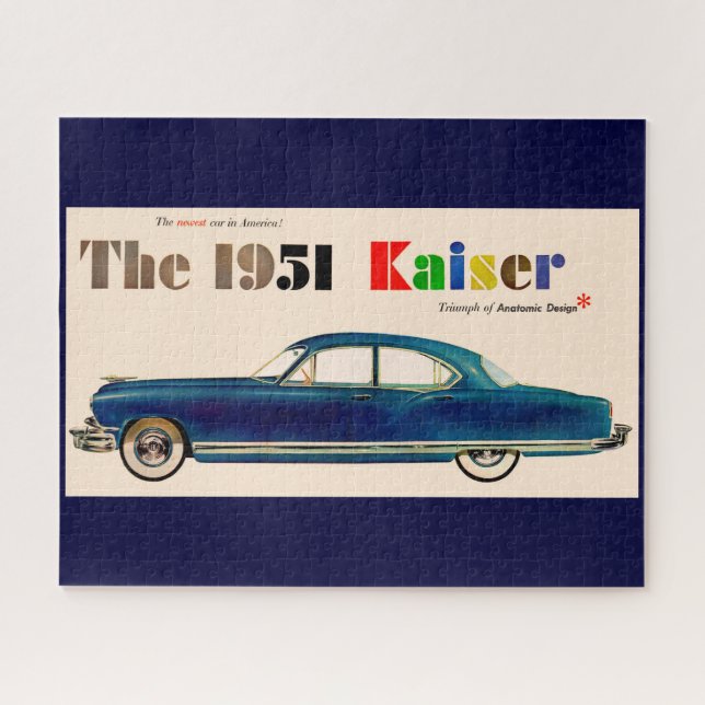 Quebra-cabeça 1951 Kaiser (Horizontal)