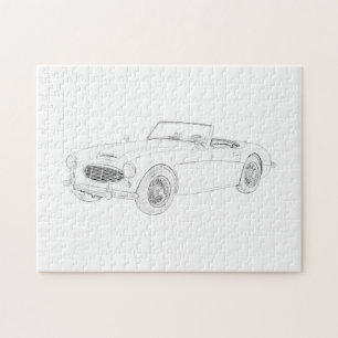 Quebra-cabeça 1960 Austin-Healey