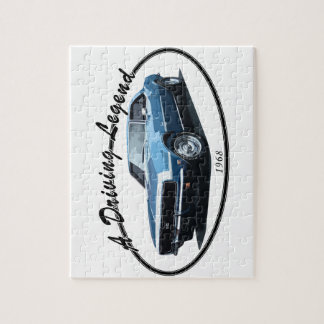 QUEBRA-CABEÇA 1968 PRETO DE CAMARO SS