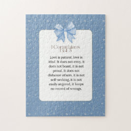 Quebra-cabeça 1 corinthians 13 4 5, love is patient love is kind