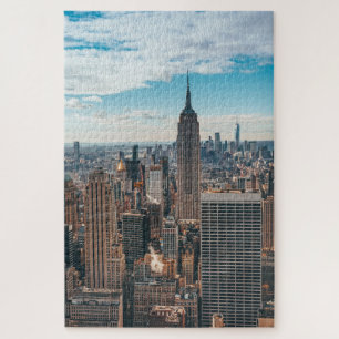 Quebra-cabeça 20" x 30", 1014 peças Empire State Building