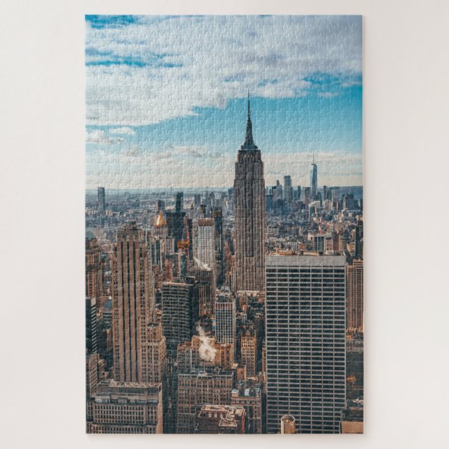 Quebra-cabeça 20" x 30", 1014 peças Empire State Building (Vertical)