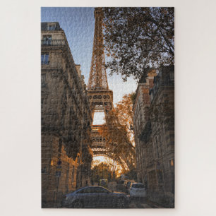 Quebra-cabeça 20" x 30", 1014 peças Torre Eiffel
