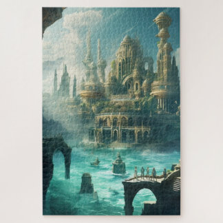 Quebra-cabeça 20" x 30" Atlantis, 1014 peças