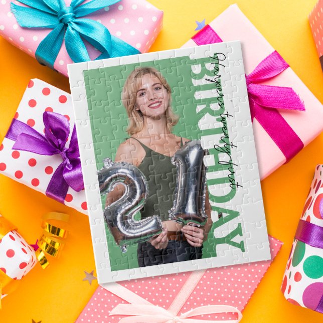 Quebra-cabeça 21st Birthday Photo college Party  (Criador carregado)