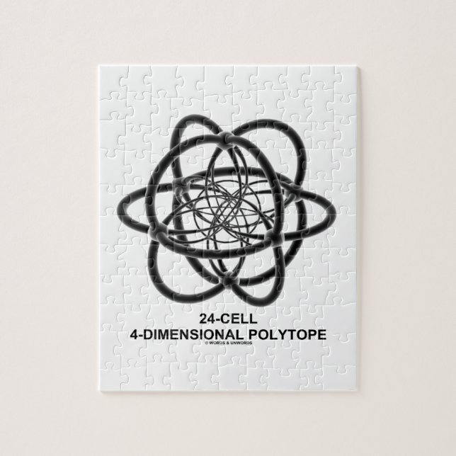 Quebra-cabeça 24-Cell 4-Dimensional Polytope (geometria) (Vertical)