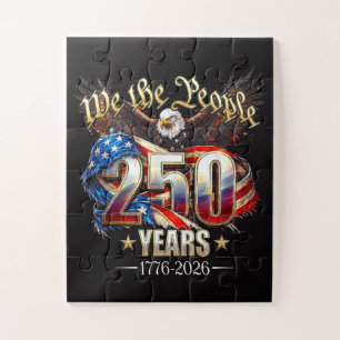 Quebra-cabeça 250 Anos American 250º Aniversário 4 de Julho