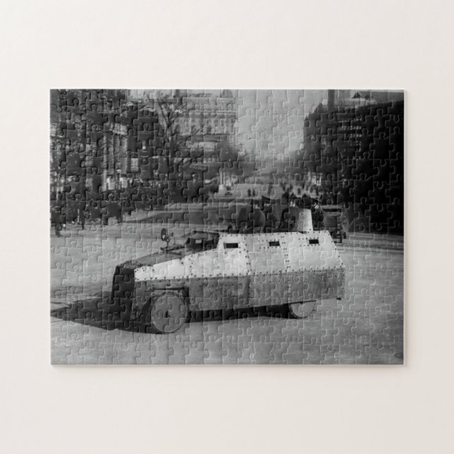 Quebra-cabeça 27 de março de 1917:  O esquadrão do veículo (Horizontal)