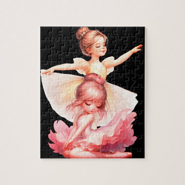 Quebra-cabeça 2 Bela bailarina (Vertical)