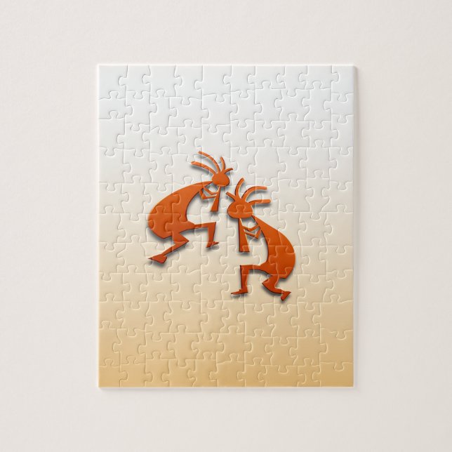 Quebra-cabeça 2 Kokopelli #82 (Vertical)