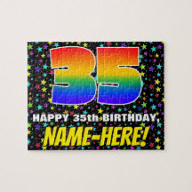 35.o aniversário — Padrão de campo de estrelas div