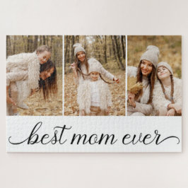 Quebra-cabeça 3 Fotocolagem Melhor Mãe De Todos