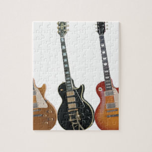 QUEBRA-CABEÇA 3 GUITARRA ELÉTRICAS RETROS