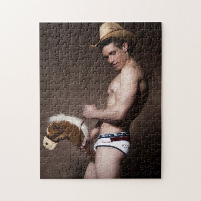 Quebra-cabeça 42067a Cowboy Sexy (Vertical)