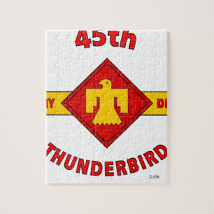 Quebra-cabeça 45TH DIVISÃO de INFANTARIA "THUNDEBIRD "