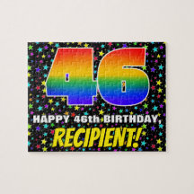 46.o aniversário — Padrão de campo de estrelas div