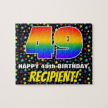 49.o aniversário — Diversão, Colorida, Padrão de C