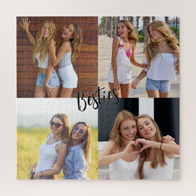 Quebra-cabeça 4 Melhores Amigas Foto Melhores Amigas (Vertical)