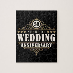 Quebra-cabeça 50th Aniversário de casamento