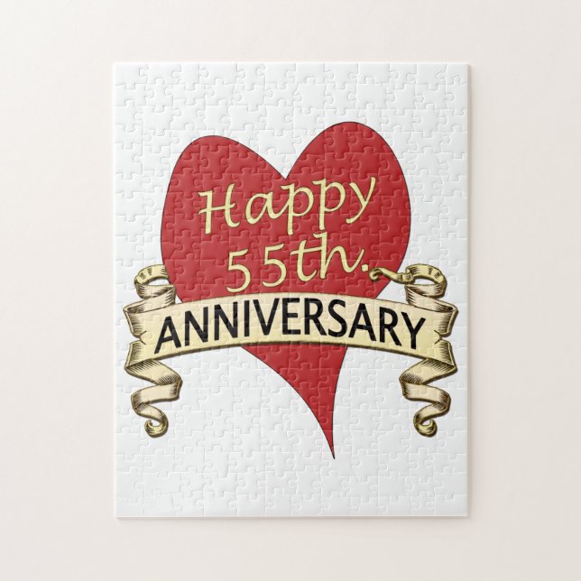 Quebra-cabeça 55th. Aniversário (Vertical)