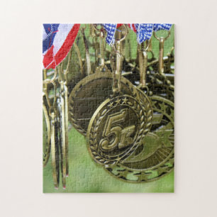 Quebra-cabeça 5.000: Imagem da foto colorida da Medalha;
