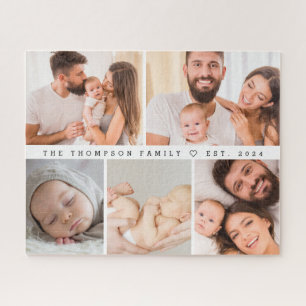Quebra-cabeça 5 Galeria de Fotografias Colagem da Família Person