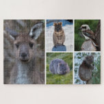 Quebra-cabeça 5-in-1 Animals of Australia, 1014 pieces<br><div class="desc">Can you piece it together? Small pieces make a picture. And in this case, 5 images make the big picture! You get not one, not two, not three, not four, but 5 jigsaw puzzles in one! This unique jigsaw puzzle features close-up images of iconic and amazing Australian wildlife: The Western...</div>