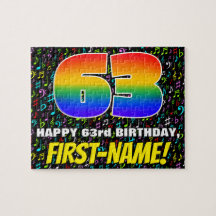 63º Aniversário — Símbolos Musicais Divertidos e C