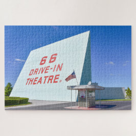 Quebra-cabeça 66 Drive-In Theatre, Rota 66, Carthage, Missouri