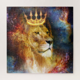 Quebra-Cabeça 676 Peças Leão de Judá Cósmico