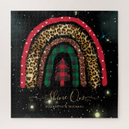 Quebra-cabeça 676 Piece JIGSAW Natal Rainbow Ji Personalizado