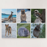 Quebra-cabeça 6-in-1 Animals of Australia, 1014 pieces<br><div class="desc">Can you piece it together? Small pieces make a picture. And in this case, 6 images make the big picture! You get not one, not two, not three, not four, not five, but six jigsaw puzzles in one! This unique jigsaw puzzle features close-up images of iconic and amazing Australian wildlife:...</div>