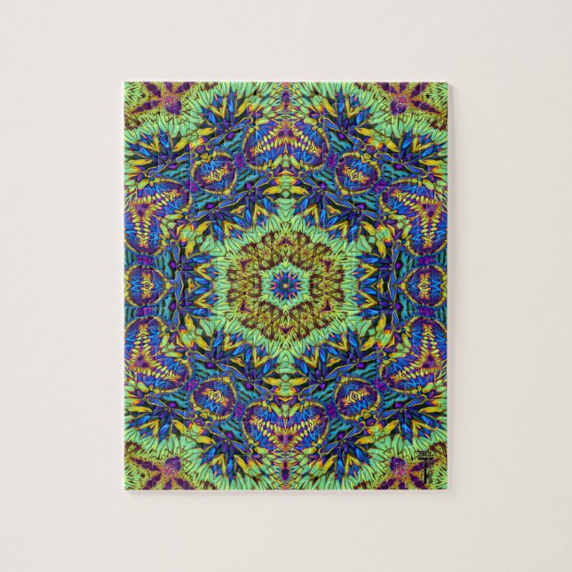 Quebra-cabeça 6 opulento do Hexagram V (Vertical)