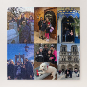 Quebra-cabeça 7 FAMÍLIA DE Fotos ÁLBUM DE VIAGEM E PUPPY OF CU