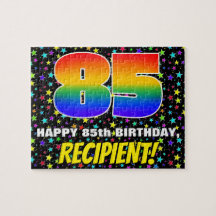 85.o aniversário — Padrão de campo de estrelas div