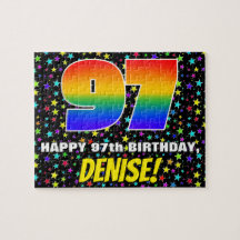 97.º Aniversário — Padrão De Campo De Estrelas Div