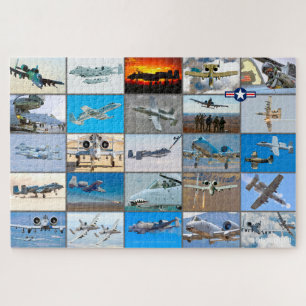 Quebra-cabeça A-10 THunderBOLT II "MONTAGE"