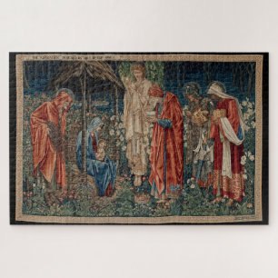 Quebra-cabeça A Adoração do Magi (por Edward Burne-Jones)
