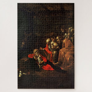 Quebra-cabeça A Adoração dos Pastores (1609) - Caravaggio