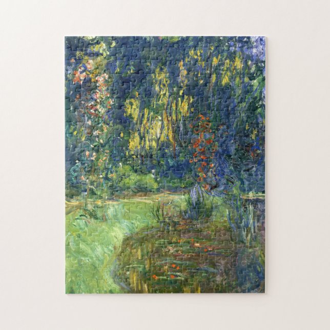 Quebra-cabeça A água Lily Pond em Giverny - Claude Monet (Vertical)