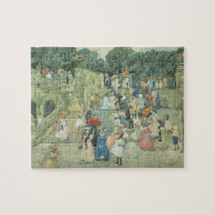 Quebra-cabeça A Alameda, Central Park por Maurice Prendergast