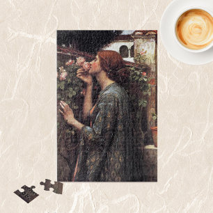 Quebra-cabeça A Alma de um Rosa por John Waterhouse Quebra-cabeç
