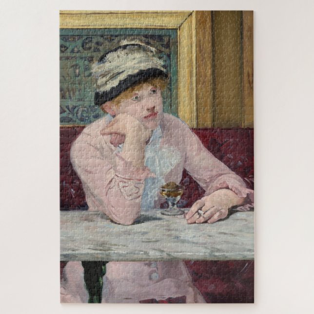 Quebra-cabeça A ameixa por Impressionista Manet (Vertical)