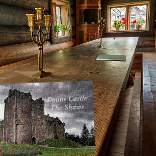 Quebra-cabeça A antiga família do Castelo de Doune Escocês dos S