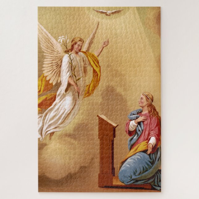 Quebra-cabeça A Anunciação da Virgem Maria (Vertical)