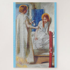 Quebra-cabeça A Anunciação por Dante Gabriel Rossetti