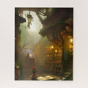 Quebra-cabeça A Arte da Fantasia da Loja Magia